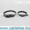 Double hook Plastic Nylon PA66 cable tie binding ties self locking high quality