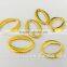 Washable no fading better choice metal embellishment swimwear accessory buckles 2016