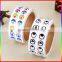 cartoon eyes deisgn decorative colorful printing stickers in roll customized