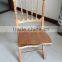 Classic Design Beech Napoleon Folding Chair