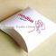 custom print paper pillow gift box for gift packaging