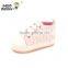 OEM Service 2016 The Newest Design Baby Shoes Wholesale Cheap Baby Crib Shoes Flower Print Factory Price