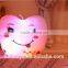 2015 new style for girl gift colorful heart led hold pillow