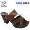 girls latest ladies high heel wedge horseshoe-soled slippers shoes and sandals