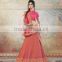 Heavenly Deep Pink Georgette Gota Lehenga Choli/online wedding lehenga choli shopping