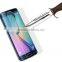 2015 New Factory 0.3mm 2.5D tempered glass screen protector for samsung S6 edge