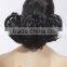 Fake Hair style curly ponytail hair pieces in claw clip, instant hair accessories