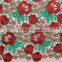 heavy gold african lace chemical water soluble embroidery lace fabric for garment accessories