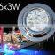 6W 12W 18W 27W 36W 54W Underwater Boat Transom Light 12VDC Yacht Below Water Lamp