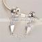 Hot Sale New Design safety chain for Bracelet lock catch For European Woman Charm Bracelet wholesale pendant A014