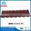 green back aluminum zinc stone coated steel roof tile for new construction materials