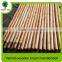 Garden cleaning tools varnished smooth wooden handle stick for rake and shovel