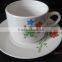 Factory Wholesale Unique Elegant Gold Rim Bone China Cup with Saucer