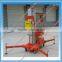 Single Column Hydraulic Man Lift Price