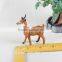 christmas mini figurines taxidermy deer unstuffed animals real looking