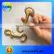 Made in China hot sale brass heavy double snap hook manufacturer