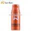 Hot sale new desgin empty customized cosmetic use 100ml plastic colored bottle