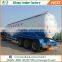 2017 China hot sale 3 axles powder bulk semi trailer diesel engine tank cement trailer