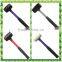 Orange goodquality TUV/GS 0.5-6LB dead blow rubber mallet hammers