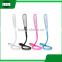 plastic mini portable folding foldable eye protection soft switch usb led touch lamp light with three intensity levels