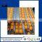 pipe rack system for gravity conveyor roller rack