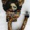 party costume accessories leopard cat ears feather headband with bow tie and tail