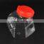 Plastic cookie jar biscuit tin small food jar
