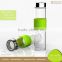 European Outdoor 480Ml Soda Water Glass Bottle with Strap