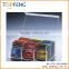 arcylic teabag box with 6 Compact, 6 compact tea bag box,arcylic teabag storage box,teabag holder