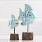 Cute resin fish living room decor