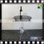 Modern design acrylic console side table clear lucite round coffee table from china manufacturer