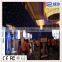 Fancy stage background flexible star curtain led wedding decoration