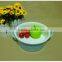 2014 wholesale with two handle colored ceramic bakeware