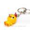 Custom 3d duck keychains for give away gift