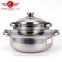 europe style new design 2pcs pot stainless steel cookware pot sets