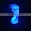 Hotel Bar Sets Novelty Bar Stools 42*38*80cm Bar Chairs with LEDs inside Plastic Shell Body