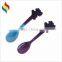 plastic company directly offer cute spoon in different shapes for feeding kids