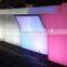 elegant fashionable RGB 16 colors changing led straight bar counter, bar furniture with led light