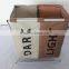 Home and hotel usage double laundry sorter /2 fashionable light and dark basket for laundry