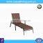 Modern single swimming pool outdoor furniture garden lounger sets