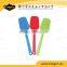 High quality long handle silicone cookie spatula / silicone brush for bread and cream