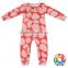 Adult Custom Printed One Piece Jumpsuit Knitted Printing Design Newborn Baby Jumpsuit