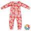 Adult Custom Printed One Piece Jumpsuit Knitted Printing Design Newborn Baby Jumpsuit