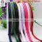 Gift packing 100% Polyester Solid Color Grosgrain Ribbon