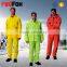 Mens Hi Vis Fluorescent Yellow rain wear clothing