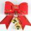 HFR-T309 Christmas bowknot and bell pendants big lots christmas decorations