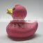 over weighted rubber racing duck with number, number race duck