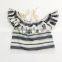 New Fashion Cheap Wholesale Stripe Baby Clothing Romper Two Piece Baby Clthes Kids Clothing Set