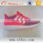Mesh upper EVA sports shoes women running soccer sneakers manufacturers china