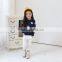 2016 new 3-7 years Bohemia style sweater cute cartoon cotton girl backing sweater